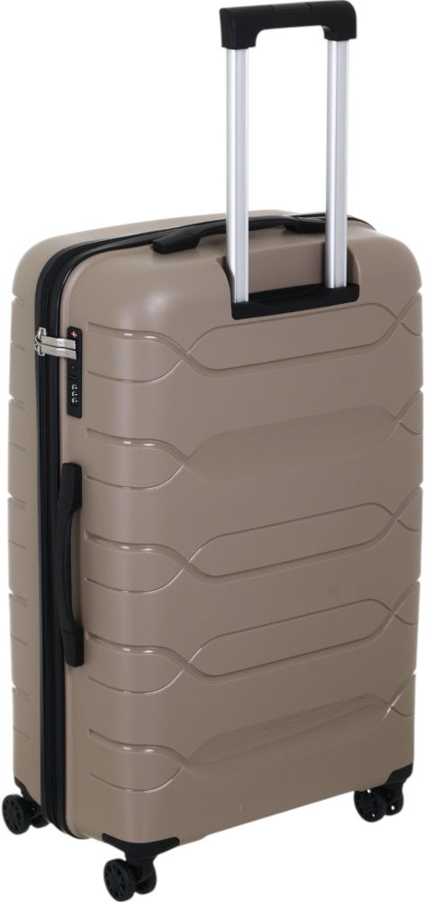 Чемодан Compass №XY007 L 93 л капучино 70x46x29 см