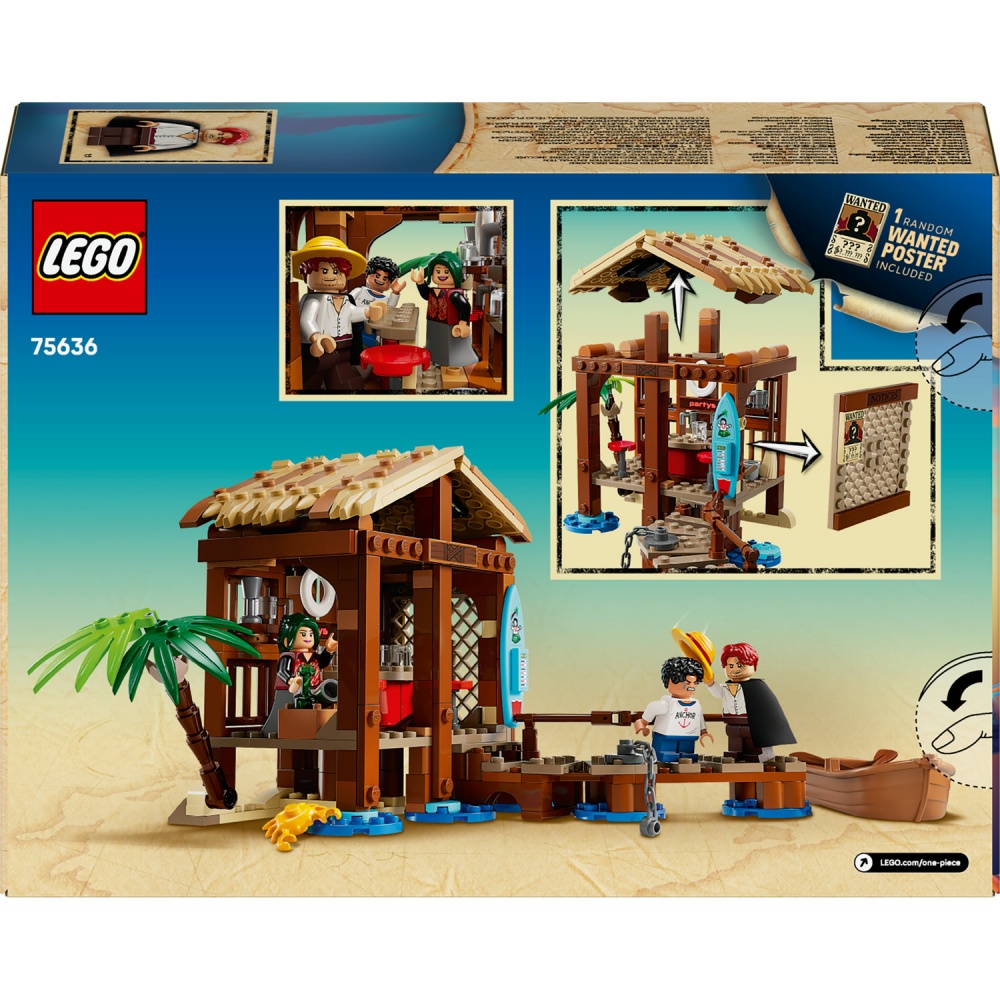 Конструктор LEGO ONE PIECE Хижина в Поселке Ветряков 75636