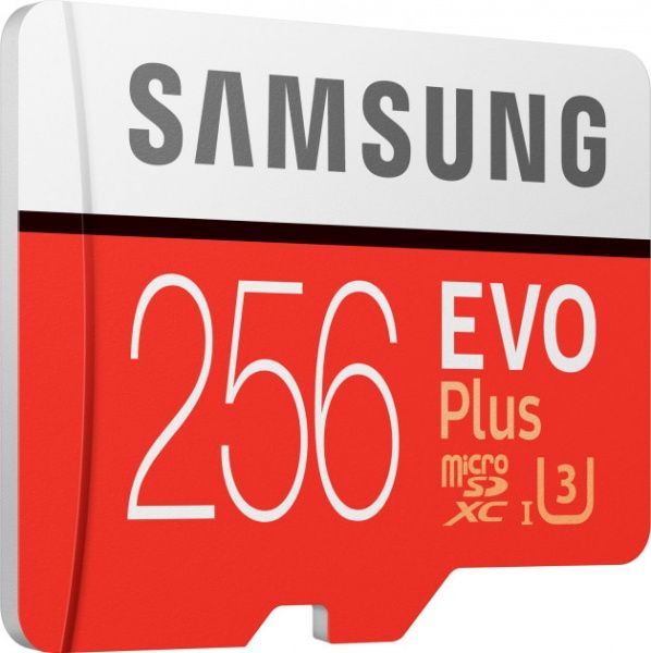 Карта памяти Samsung microSDHC 256 ГБ UHS-I (MB-MC256HA/RU) EVO Plus V2 