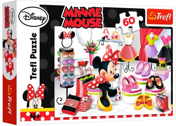 Пазлы Trefl Бешенство покупок Минни 17225
