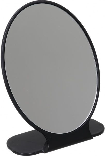 Зеркало косметическое Luna овальное 20х14,5 см черный LTJ201010 