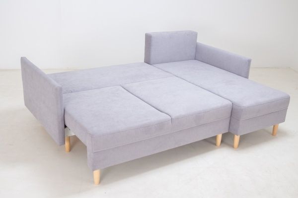 Диван кутовий ADK Домо Е25 (52) сірий 2250x1520x760 мм