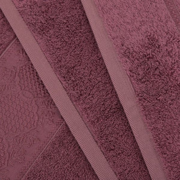 Полотенце махровое Marsilya 30x50 см бордовый Issimo 