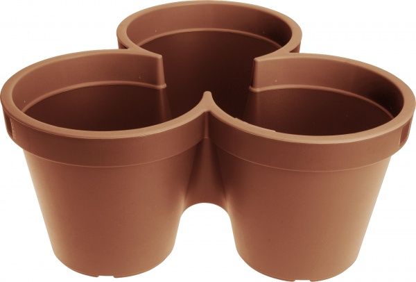 Горщик Ecken & Kanten для квітів 40x40x16 см фігурний теракотовий (Y54197360) 