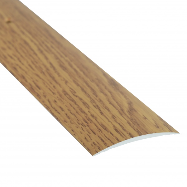 Порожек Braz Line гладкий с отверстиями 900 мм дуб персик 