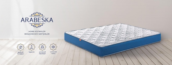 Матрац Damask пружинний ЕММ 80x190 см