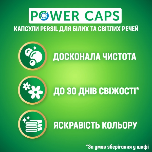 Капсулы для машинной стирки Persil Power Caps Универсал 70 шт. 