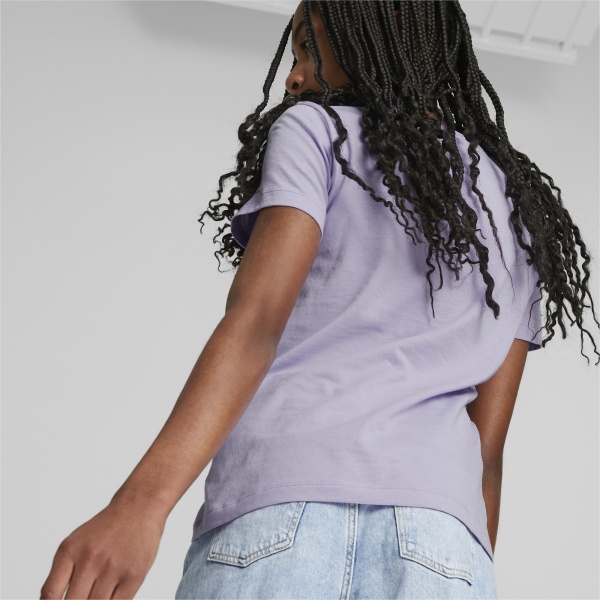 Футболка Puma CLASSICS LOGO TEE G 53020825 р.176 фиолетовый