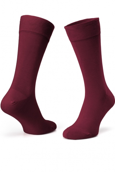 Носки KRAGO Bordo Plain sk-1-006 р.43-46 бордовый