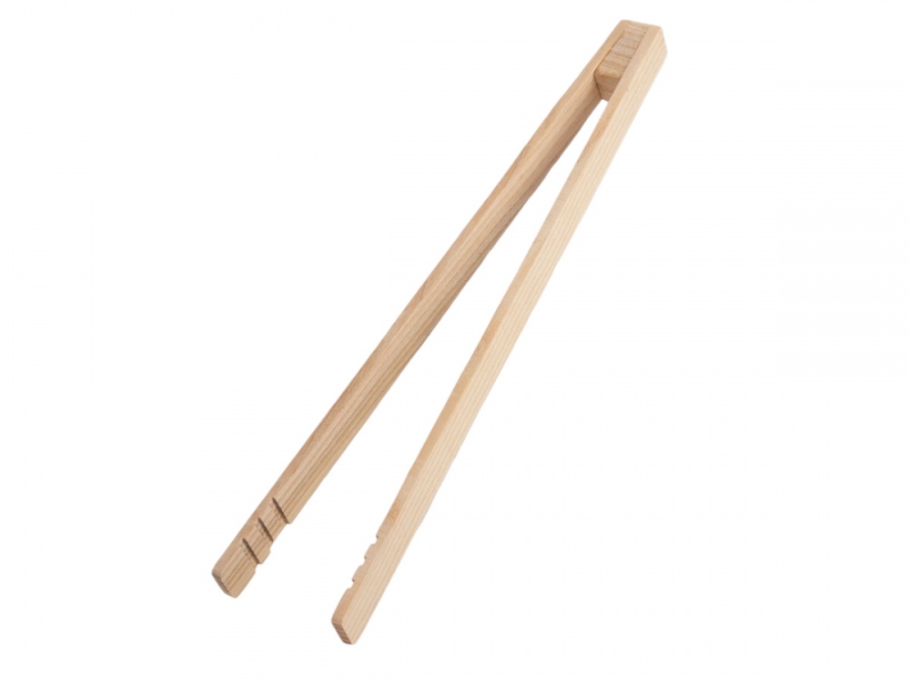 Щипці дерев'яні Жива для барбекю/гриля 31 см