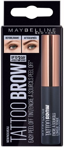 Гель для брів Maybelline New York Brow Tattoo 02 коричневий 4,6 г