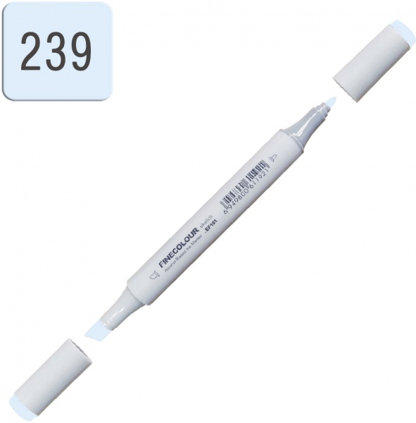Маркер спиртовой FINECOLOUR Junior EF101-239 сине-голубой 