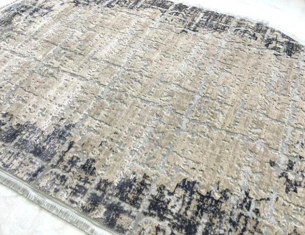 Ковер DILEK GAZIANTEP ITH. IHR. VE TIC.LTD.STI. Venita O 160х230 см 8742 серый