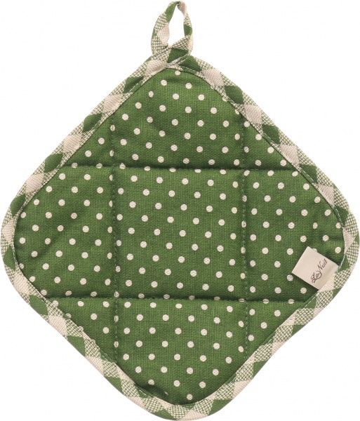 Прихватка Lucy Зелений горошок 20x20 см зелений La Nuit 