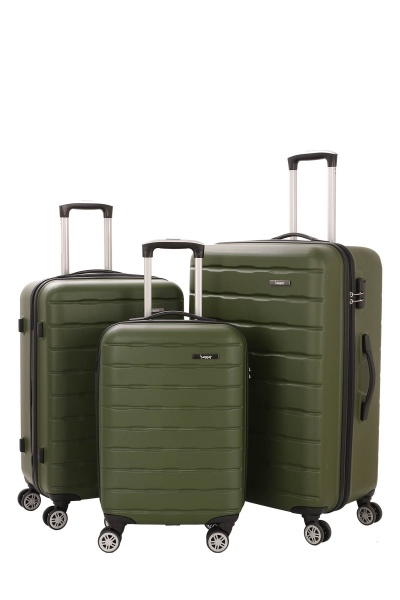 Валіза 42 л хакі MCS V344 на 4 колесах S 20