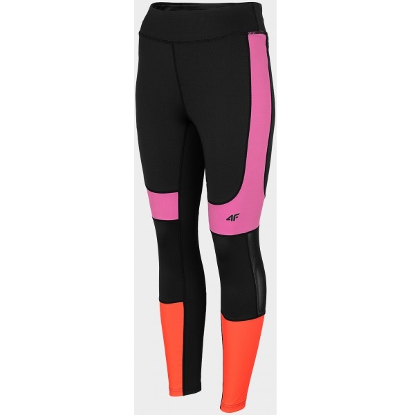 Лосины 4F WOFUNCTIONAL TROUSERS SPDF014 H4Z22-SPDF014-20S р.M черно-красный