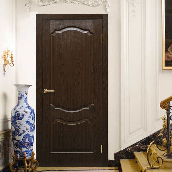 Дверне полотно ПВХ ОМіС Прима ПГ 900 мм каштан