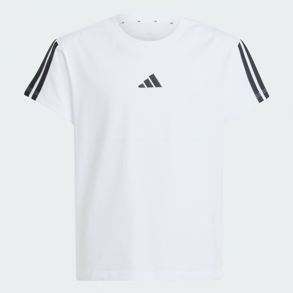 Футболка Adidas JG 3S TEE 160 JJ0945 р.140 білий
