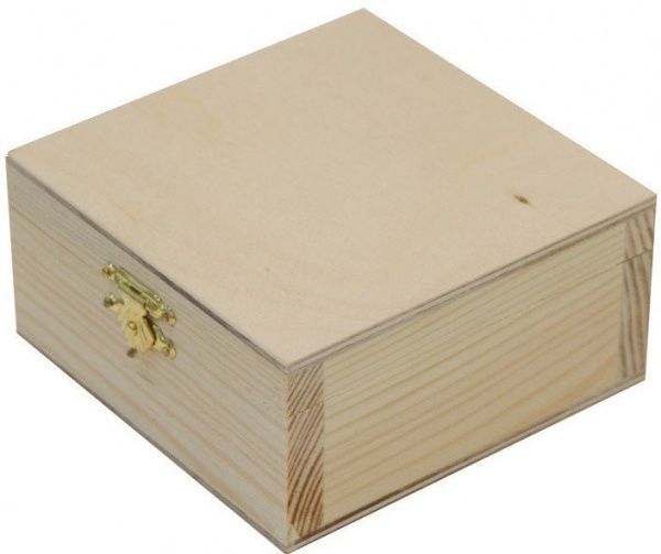 Скринька дерев'яна з замком 20х5,5х9см Rosa Talent 