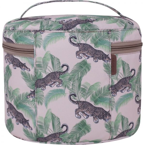 Косметичка Bagland Леопард беж сублімація 796 мульті 00740664 