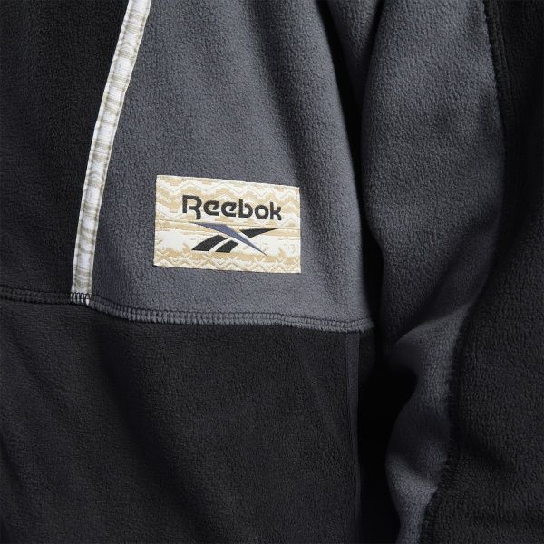 Джемпер Reebok CL GP WE TRACKTOP FT7182 р. 2XL черный