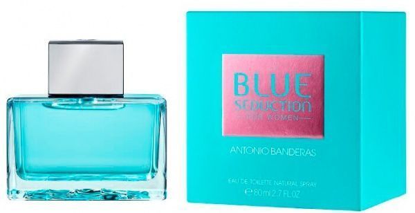 Туалетна вода Antonio Banderas Blue Seduction Woman 80 мл