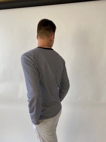 Реглан Flis clothes р. L темно-синий с белым 