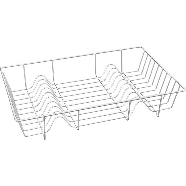 Сушарка для посуду з піддоном Tekno-Tel KB001 49x32x10 см хром