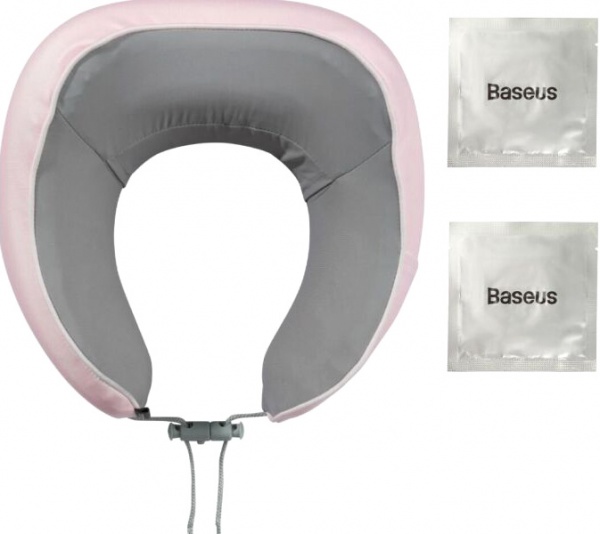 Подушка автомобильная BASEUS Thermal Series Memory Foam Pink 669635 