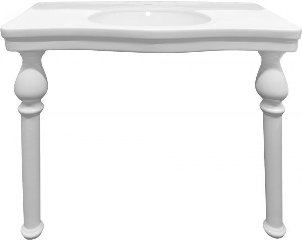 Умивальник R.A.K. Deluxe DC0101AWHA з ніжками AL0102AWHA