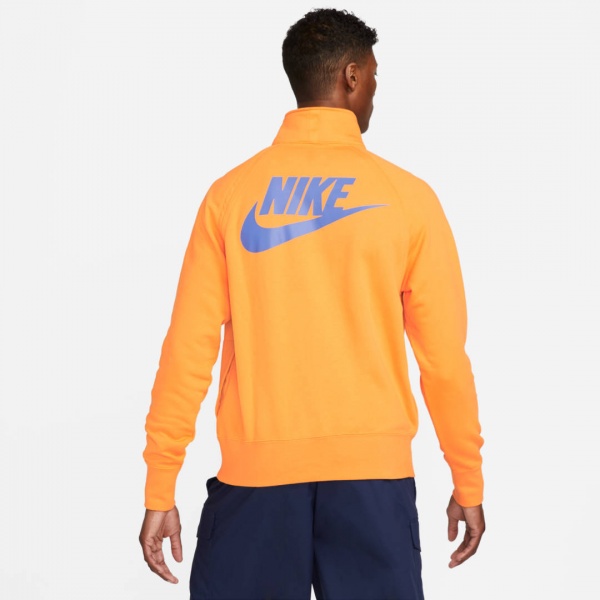 Свитшот Nike M NSW HBR-S LS MIDLAYER TOP DM5050-886 р. XL желтый