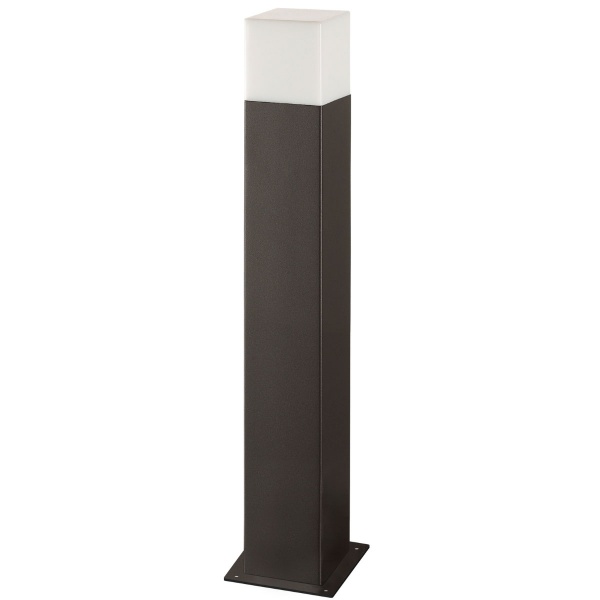 Столбик Polux New York 44 см E27 IP44 графит 