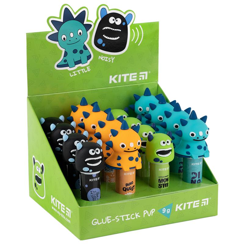 Клей-олівець PVP 9 г з фігурним ковпачком K24-131 KITE