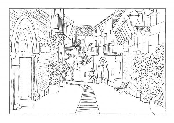 Скетчбук Барселона A4 10 арк. 1В1519 Аркуш