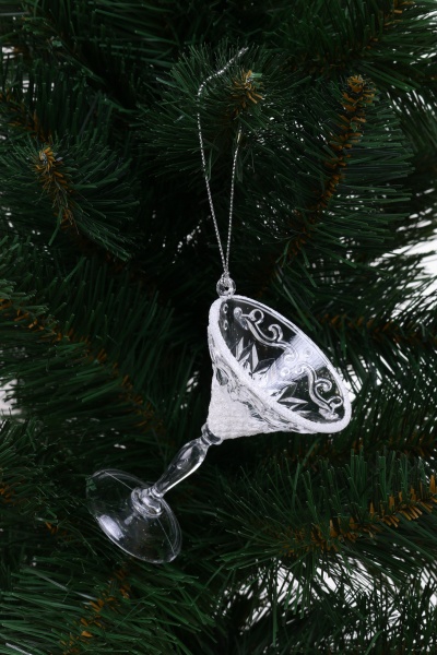 Подвеска пластиковая P.&C. Creative Бокал 11 см в ассортименте F21590419EP-2