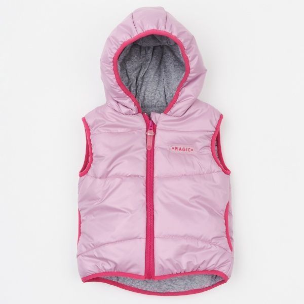 Жилет дитячий для дівчинки Соня р.128 світло-рожевий 
