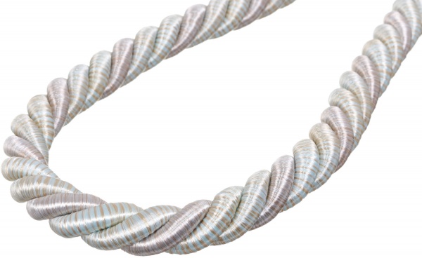 Подхват для штор 2018-54-K-85 кремовый/бирюзовый Majestic