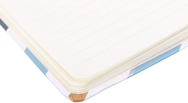 Блокнот Смужки нюд 21х14,5 см Mikirei