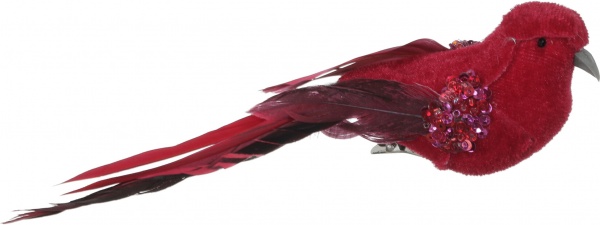 Набор новогоднего декора на клипсе Птички 2 шт. 17х4,5х5,5 см HC4503710