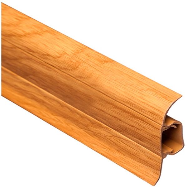 Плінтус ПВХ TIS дуб шервуд 18х56х2500 мм 