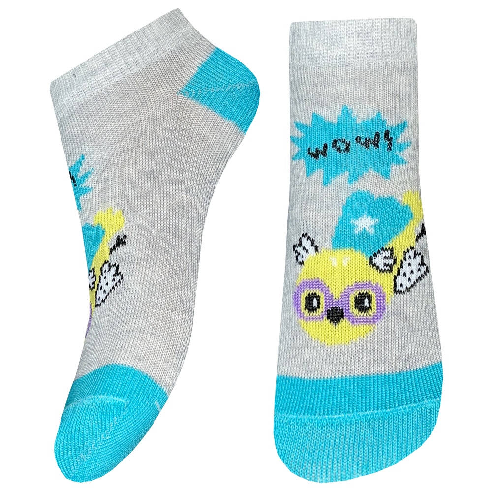 Шкарпетки унісекс Легка хода 9343 р. 16–18 срібний