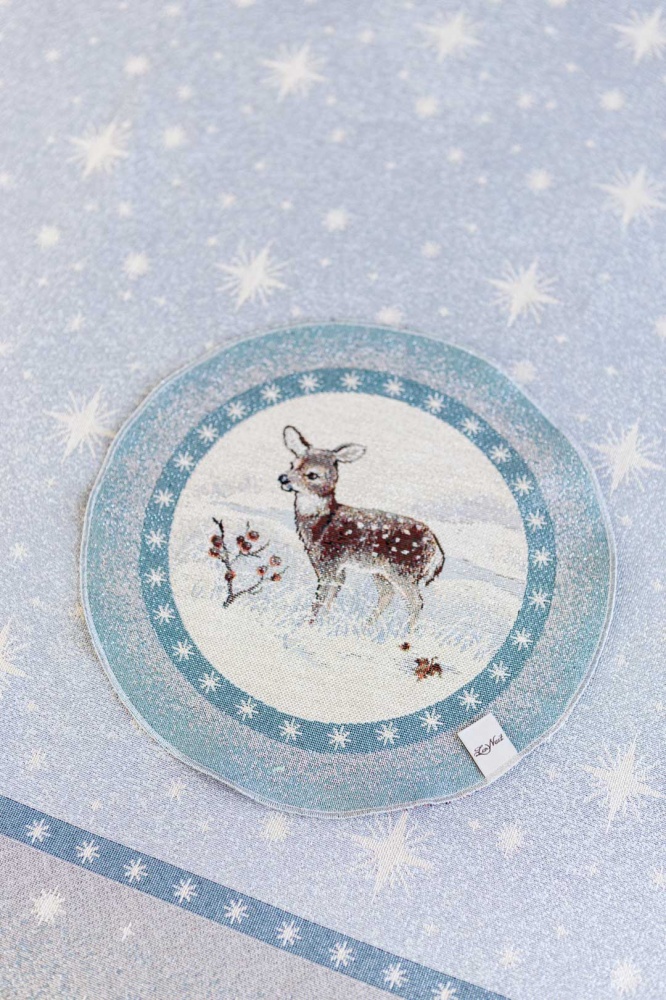 Серветка декоративна La Nuit Хутір d28 28x28 см