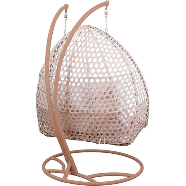 Кресло-кокон Indigo Мишель 1370х700х1360 мм бежевый