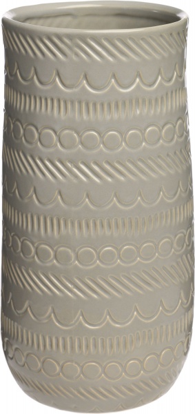 Ваза керамическая светло-серый Guoxin d17хh33,5