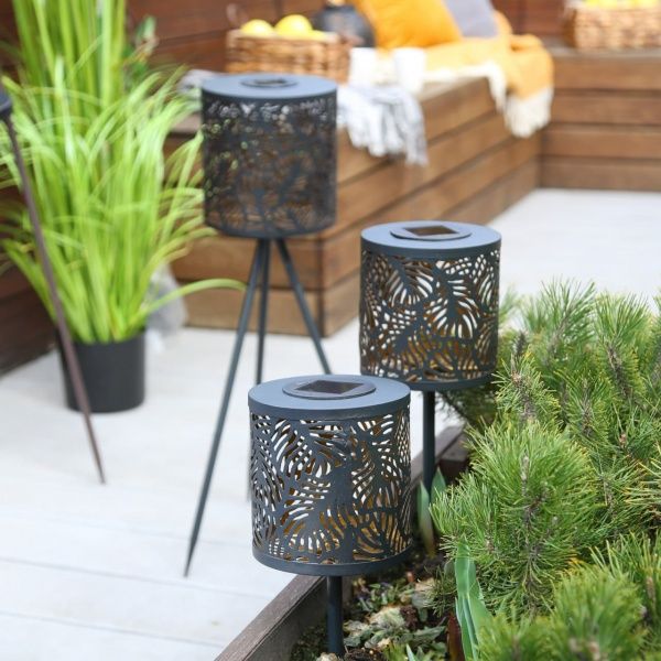 Светильник на солнечной батарее Luxform Forest IP44 черный 26161.000.00 