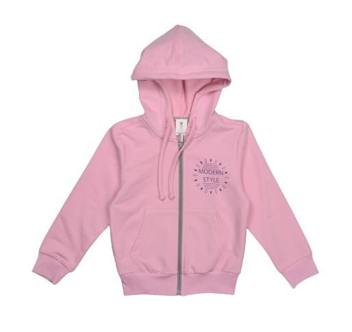 Спортивний костюм Роза для дівчинки 200507 р.122 світло-рожевий/сірий меланж 