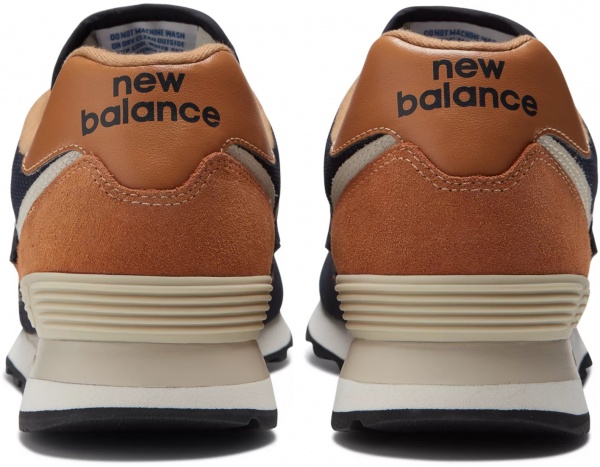 Кроссовки New Balance ML574OT2 р.43 синий с коричневым