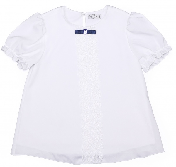 Блуза Sasha р.128 белый 4706/22 