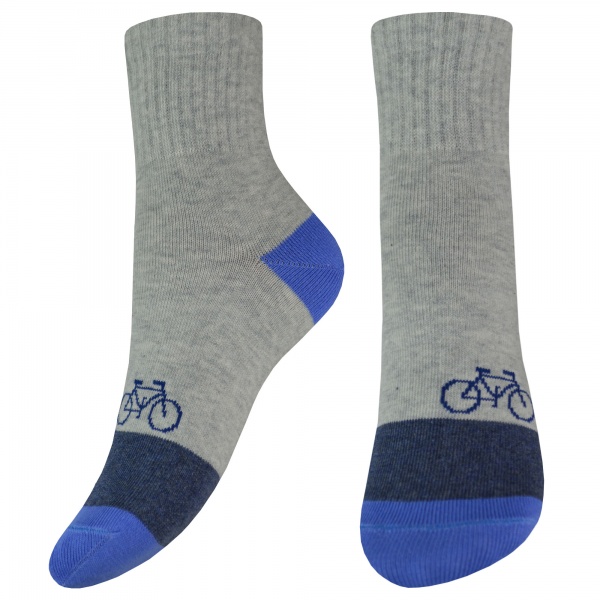 Шкарпетки дитячі унісекс Легка хода 9267 р. 18–20 сірий меланж 