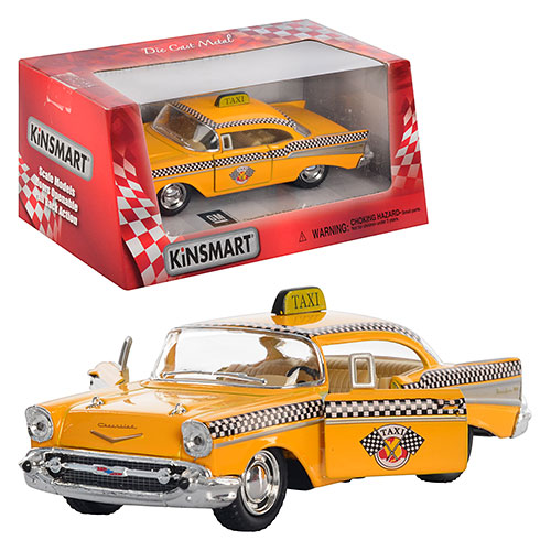 Автомобиль Kinsmart 1:40 Chevrolet Bel Air (TAXI) 1957 KT5360W